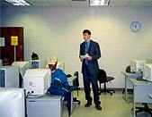 Андрей Мартовой читает лекции по электронной коммерции студентам АСТУ, США